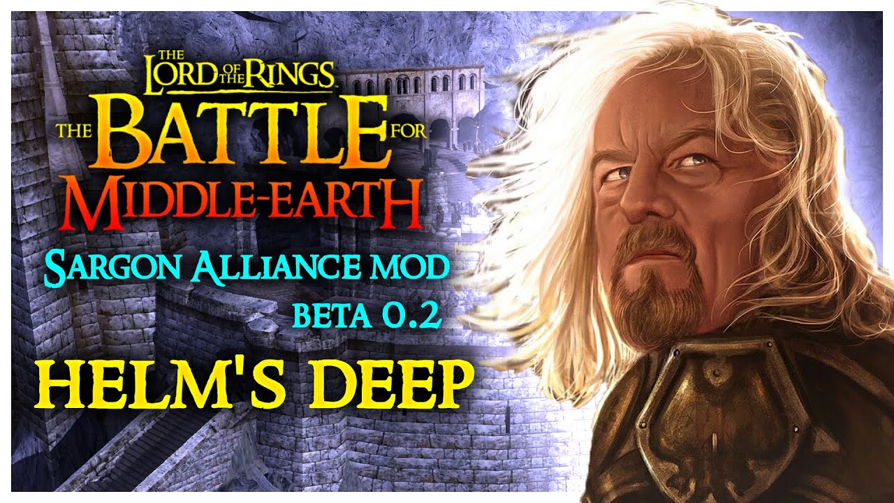 MİĞFER DİBİ SAVUNMASI: HORNBURG SAVAŞI | The Battle for Middle-earth / Sargon Alliance Mod BETA 0.2