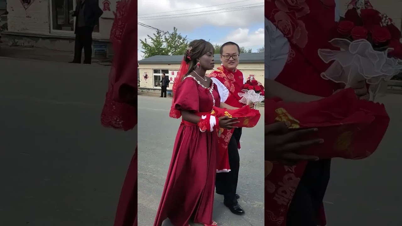 Chinese guy marries an African girl