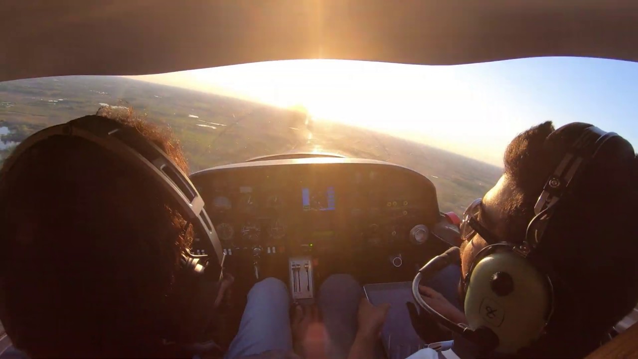 A day in a private pilots life! Flying a Diamond DA 20