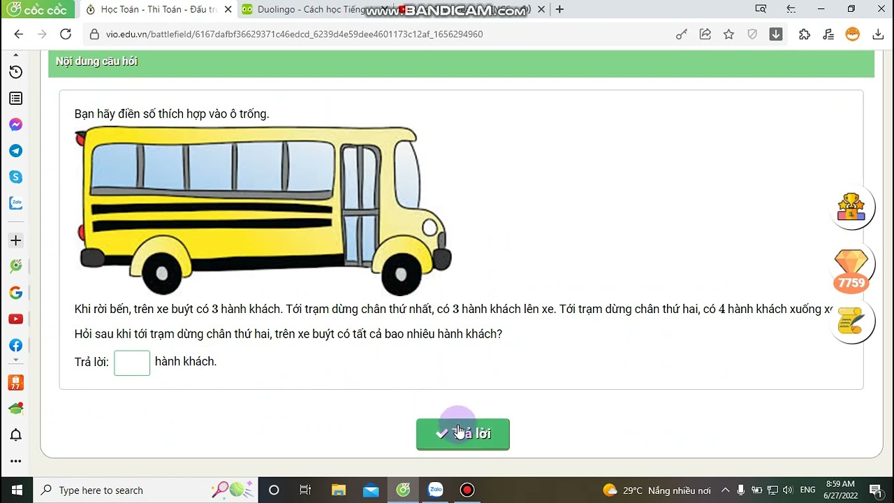 Thách đấu 15 phút với Nguyễn Thị Thúy Hạnh [ phần 3 ] | Nguyễn Trâm Anh VioEdu
