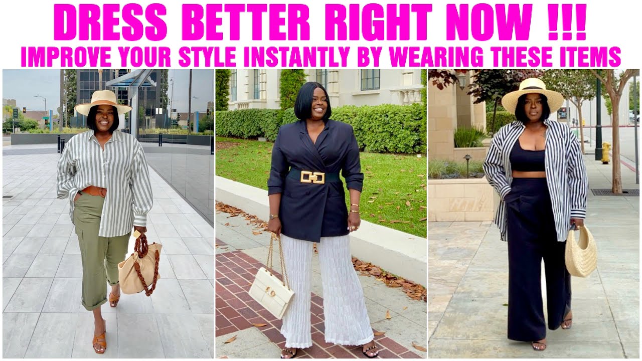 DRESS BETTER RIGHT NOW | TIPS TO IMPROVE YOUR STYLE TODAY