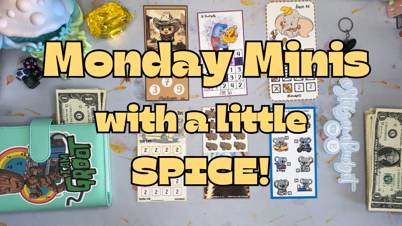 Monday Minis Savings with a little added spice! Lets have some fun saving!