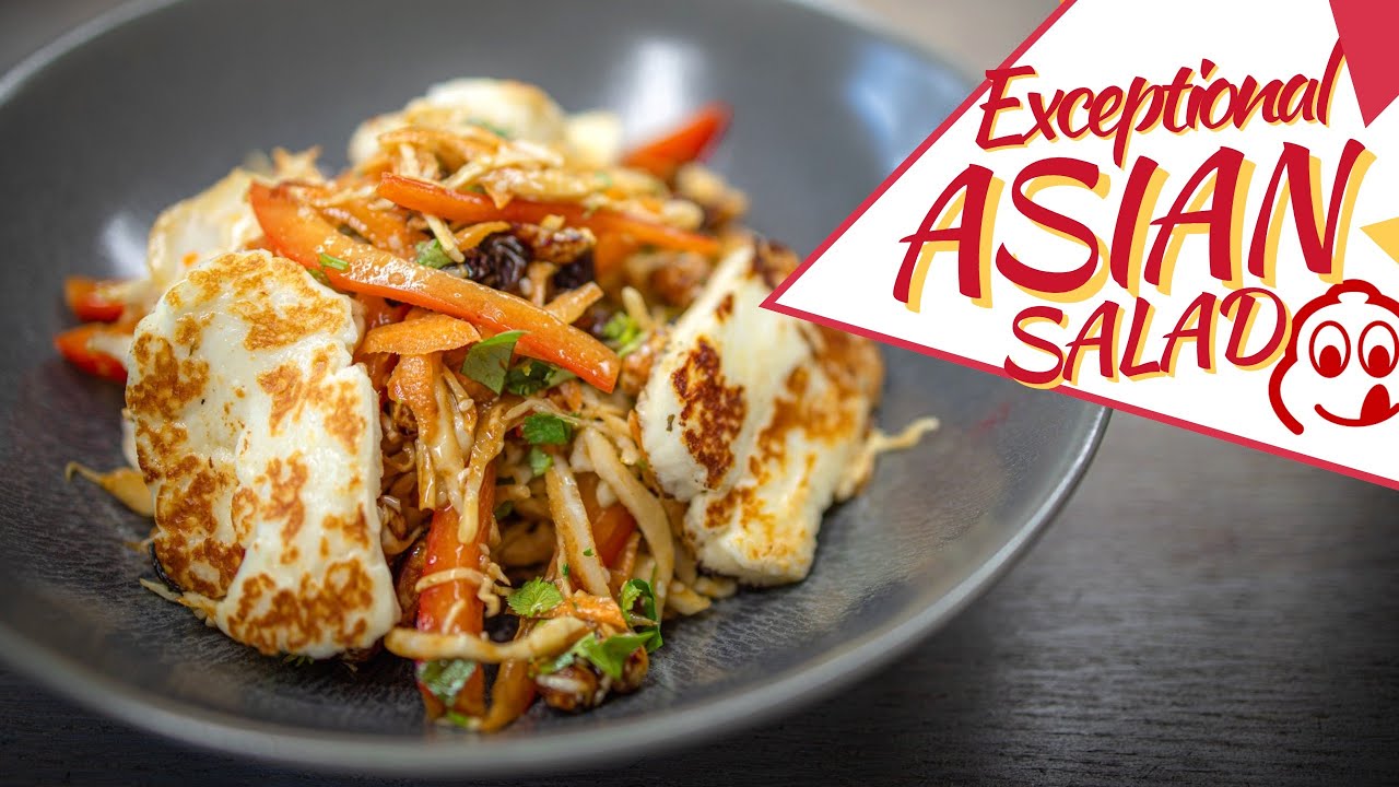 Exceptional Asian Salad  By Michelin Star Michael Nizzero