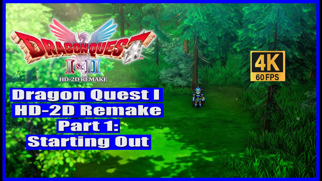 Dragon Quest I HD-2D Remake Часть 1. Начало