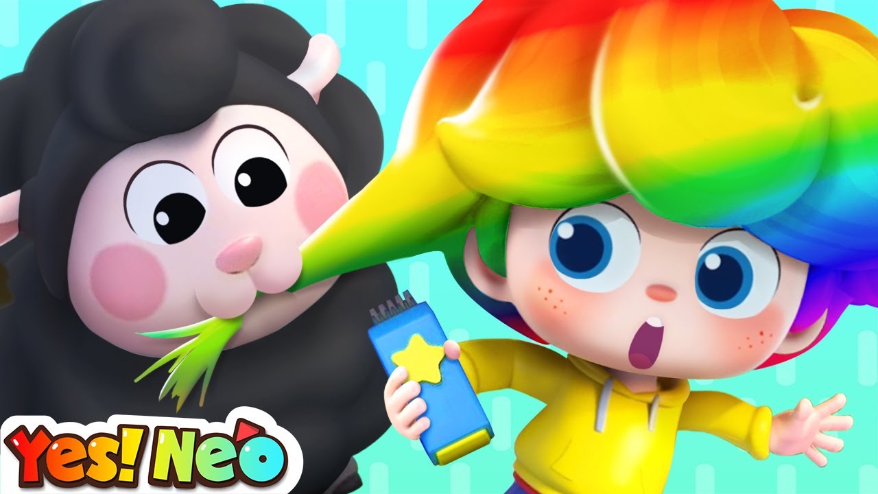 Baa Baa Black Sheep | Animals Version | Kindergarten Songs | Nursery Rhymes & Kids Songs | Yes! Neo
