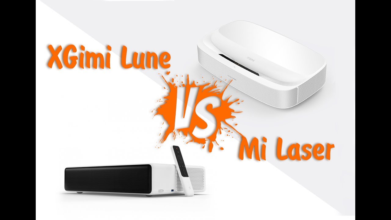 Сравнение картинок лазерных проекторов XGimi Lune (Full HD) и Mi Laser Xiaomi xmitv.ru