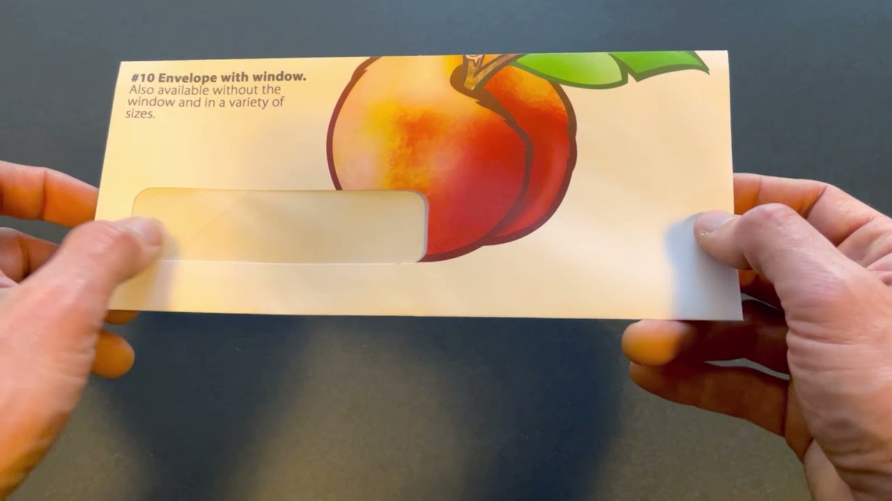 Envelope #10 With Window