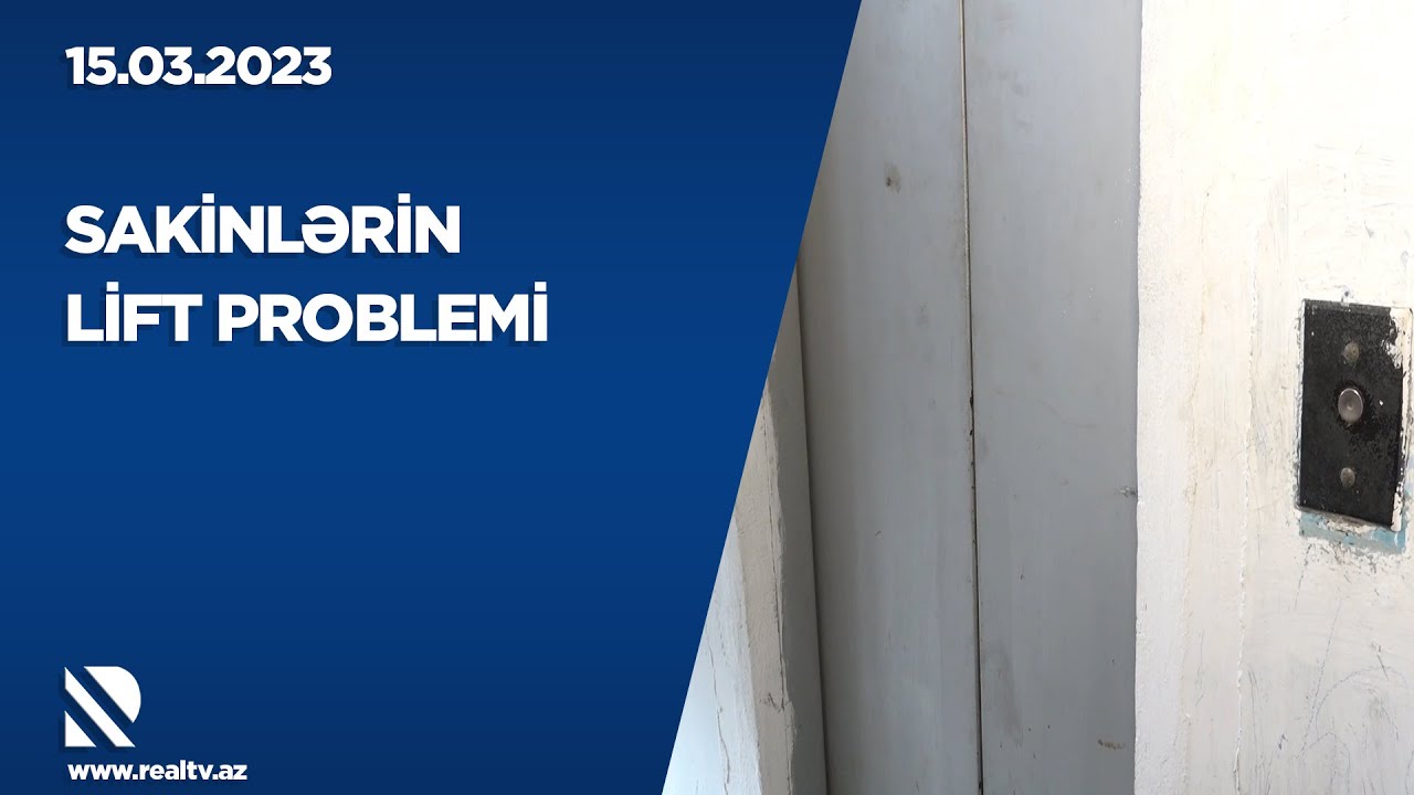Sakinlərin lift problemi - 10 saylı MKİS: Yeni liftin quraşdırılması ilə bağlı müraciət olunub