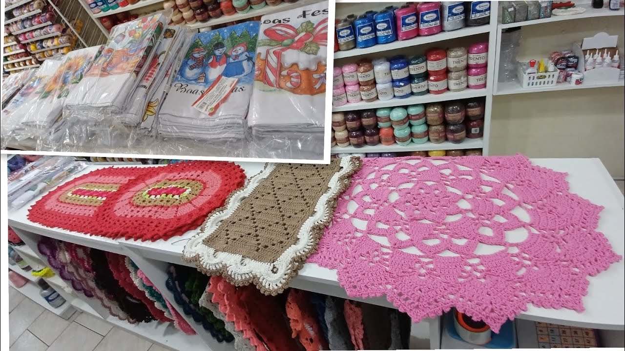 Chegou Panos com Estampas Lindas e Crochê/ Voltou a Chover 
