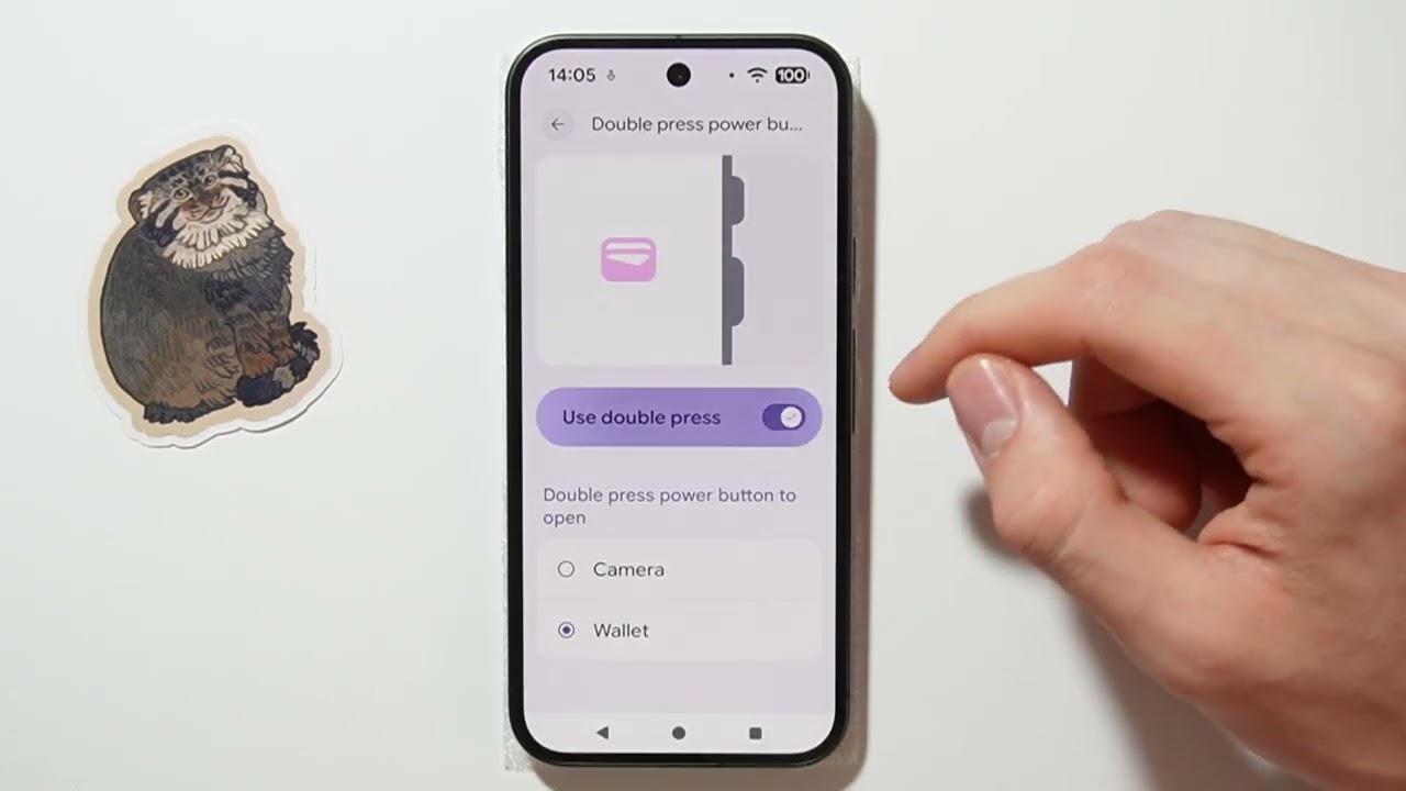 How to Add Wallet Shortcut to Power Key on Google Pixel 10?