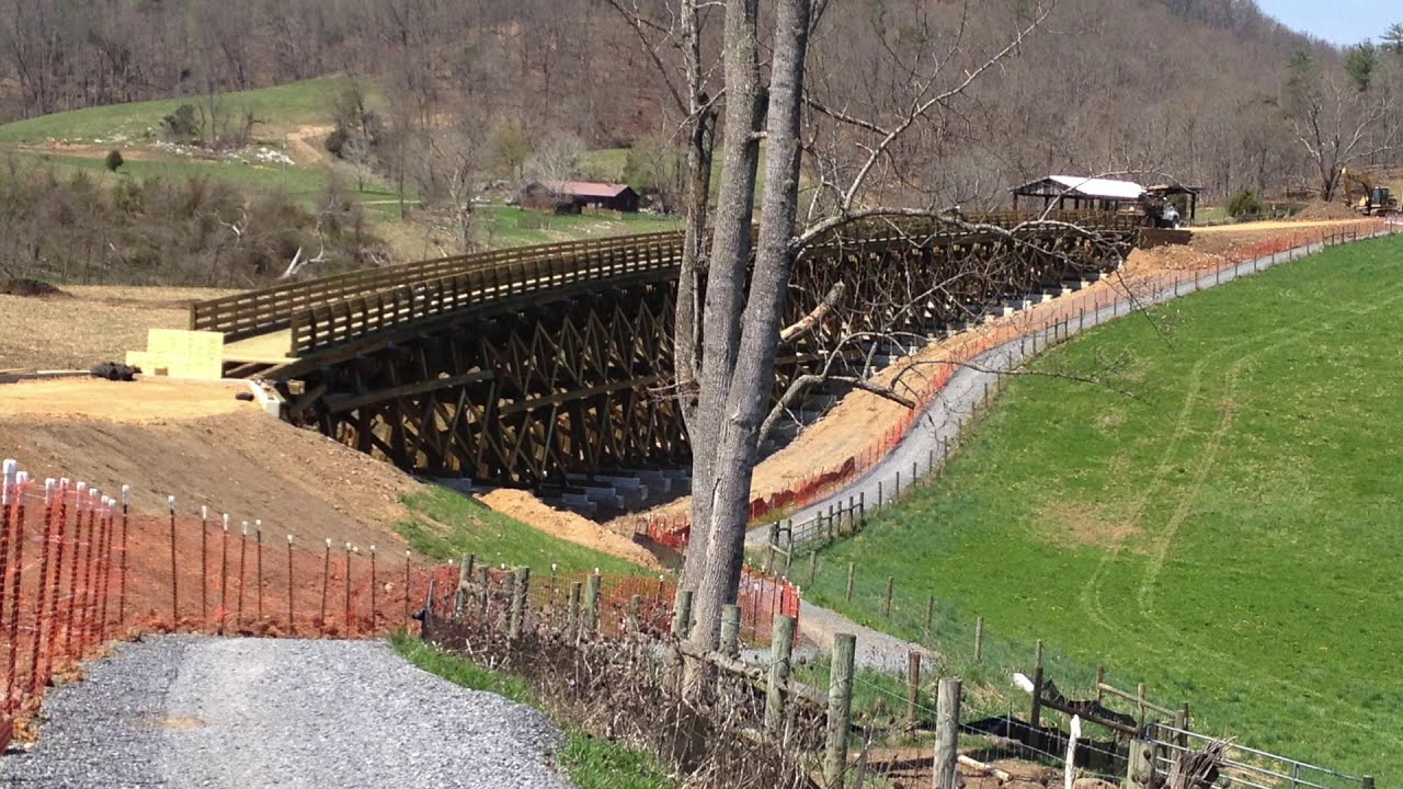 The Virginia Creeper Trail (Abingdon to Alvarado)