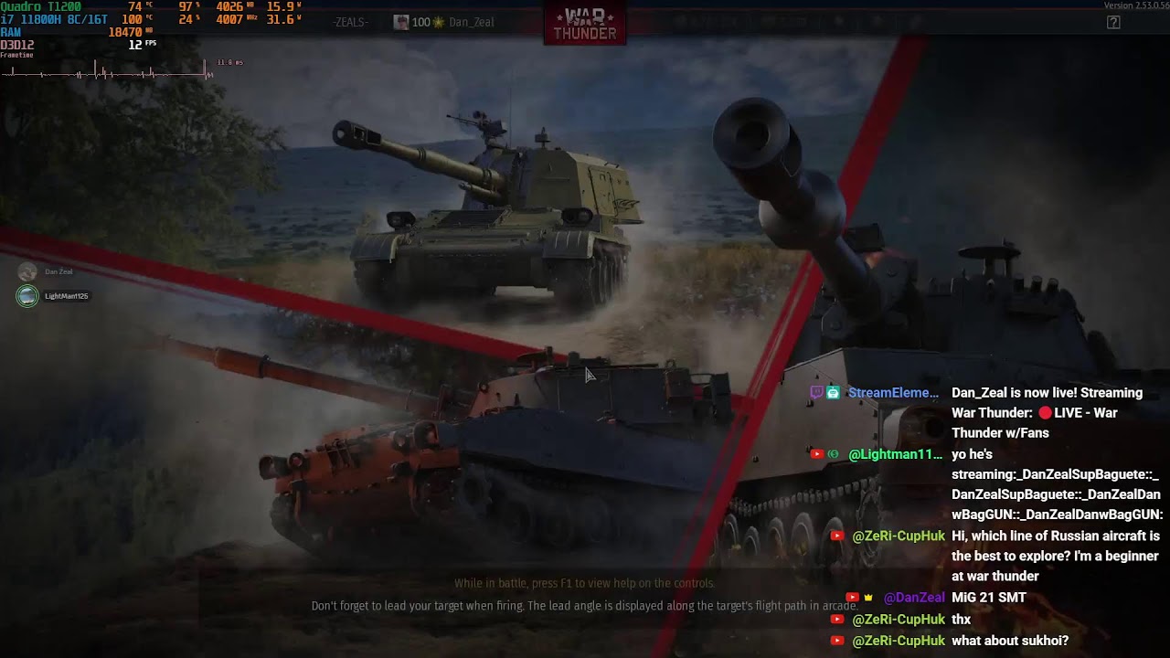 🔴LIVE - War Thunder w/Fans