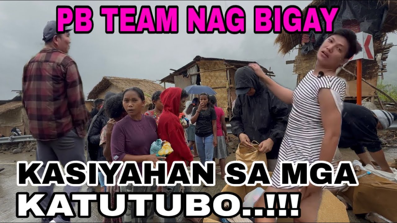 @PugongByahero  nag bigay saya sa mga katutubo..!!!