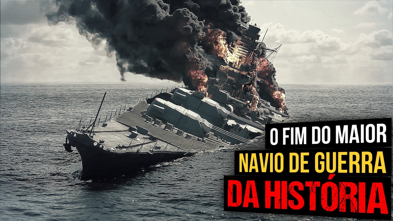 A DESTRUIÇÃO DO YAMATO - A MISSÃO FINAL DO MAIOR COURAÇADO DO MUNDO NA OPERAÇÃO TEN-GO