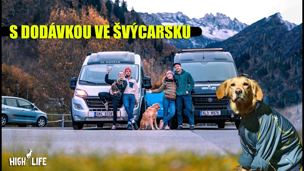 Bydlíme v dodávce ve Švýcarsku / VANLIFE / Chironico