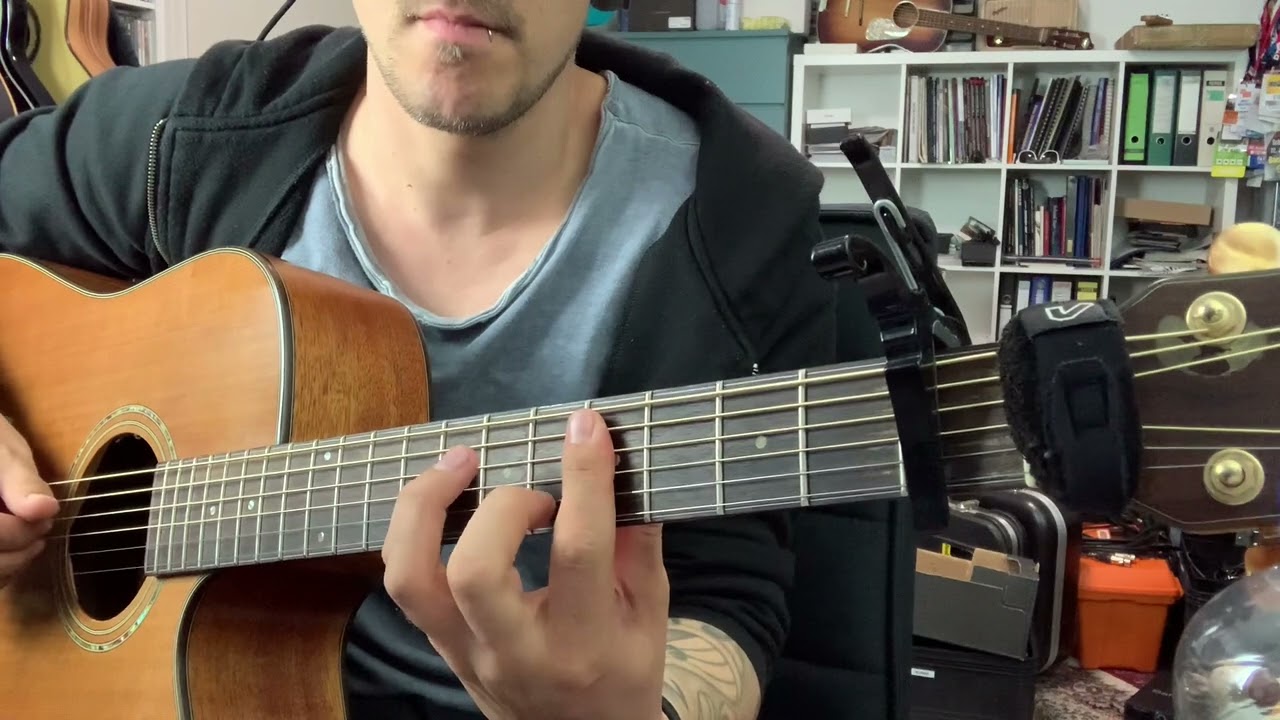 Run To You - Whitney Houston (Guitar Cover - Nico Schliemann)