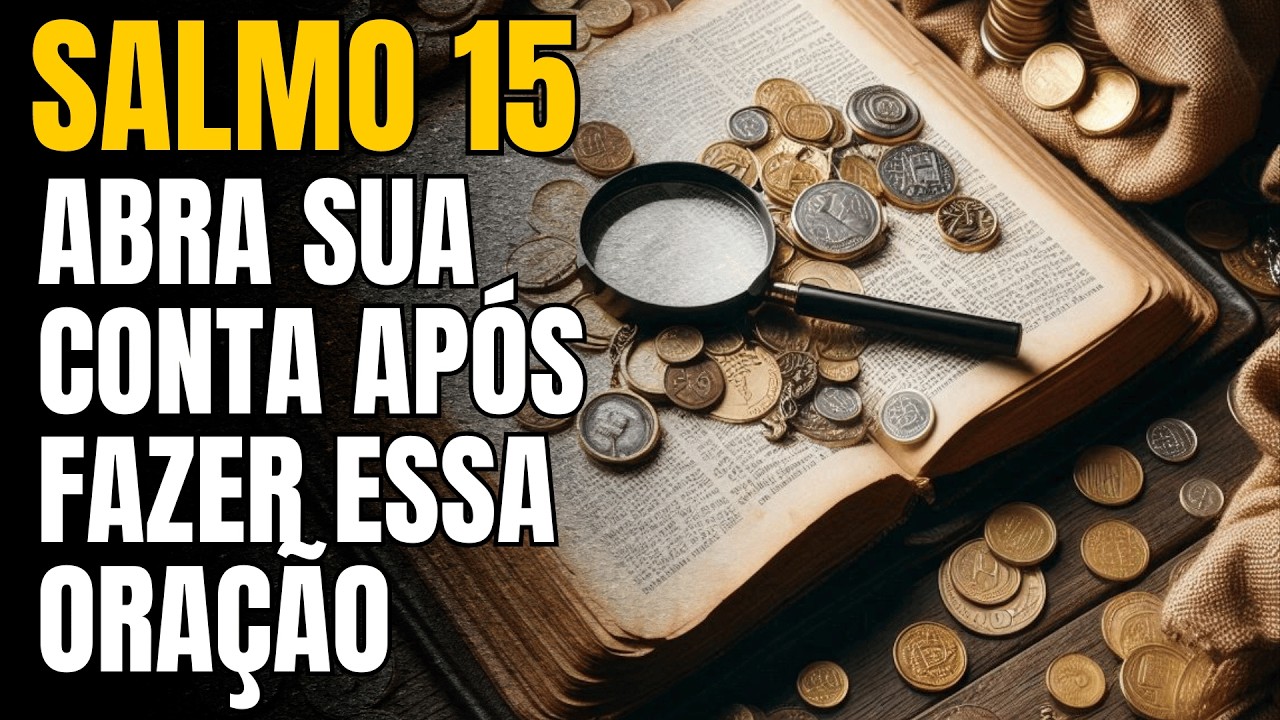 SALMO 15: Oração Muito Forte para atrair, SORTE, DINHEIRO e SUCESSO