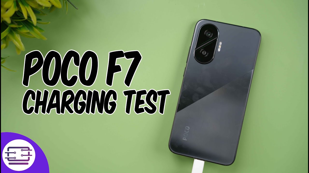 Тест зарядки Poco F7 ⚡️ Турбозарядное устройство мощностью 90 Вт 🔋