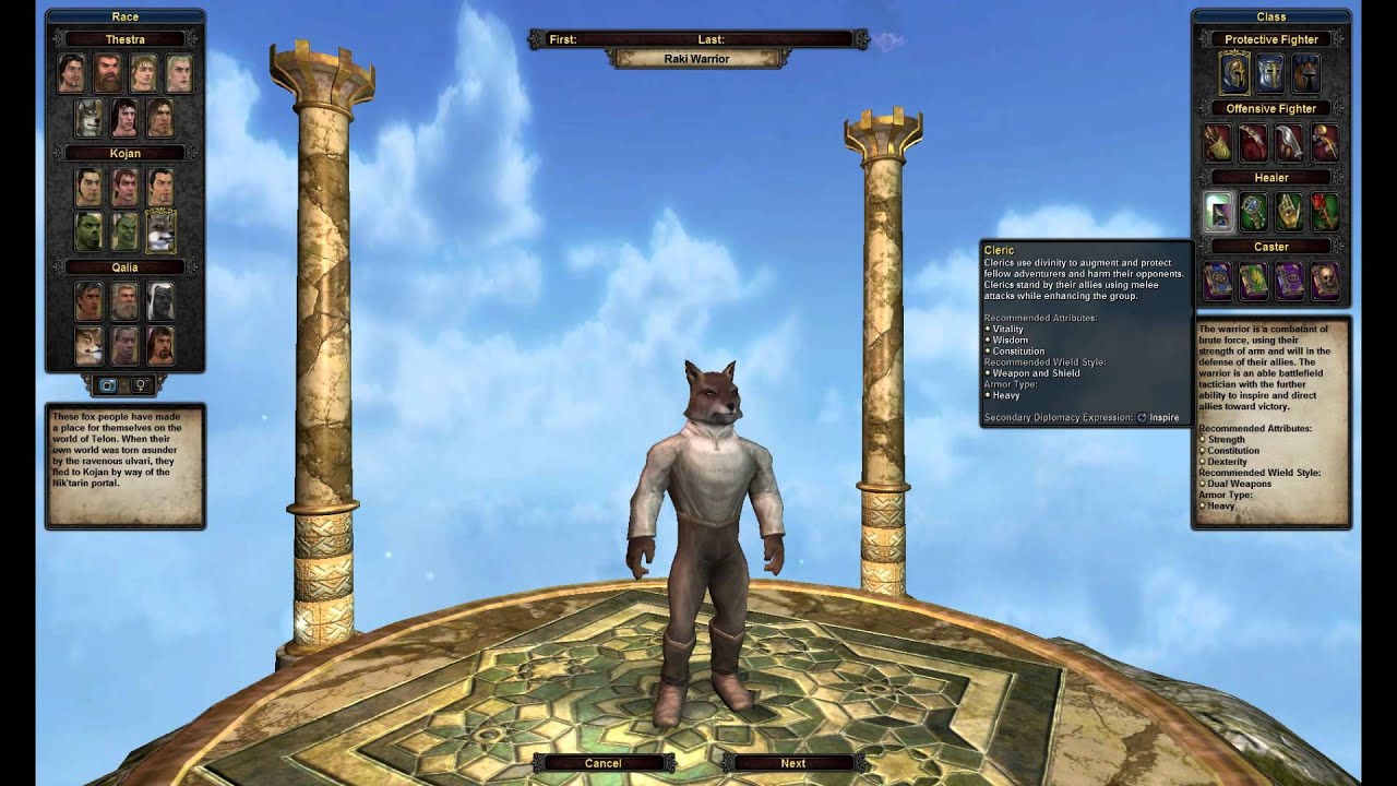 Vanguard: Saga of Heroes - Classes - Overview