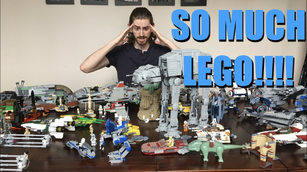 I REBUILT ALL OF MY VINTAGE LEGO STAR WARS SETS! MASSIVE RARE LEGO COLLECTION! - LEGO VLOG
