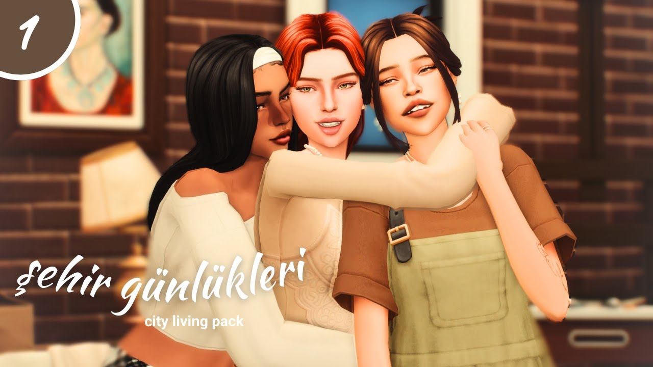 ŞEHİR GÜNLÜKLERİ B.1 | KASABADA YENİ BİRİ | THE SIMS 4 TÜRKÇE