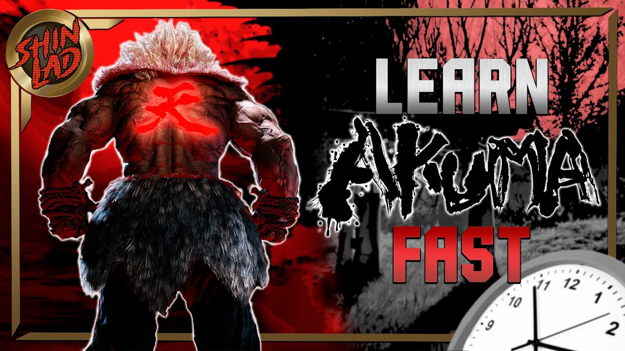 Learn Akuma In 5 Minutes! (SF6 Character Guide & Combos)