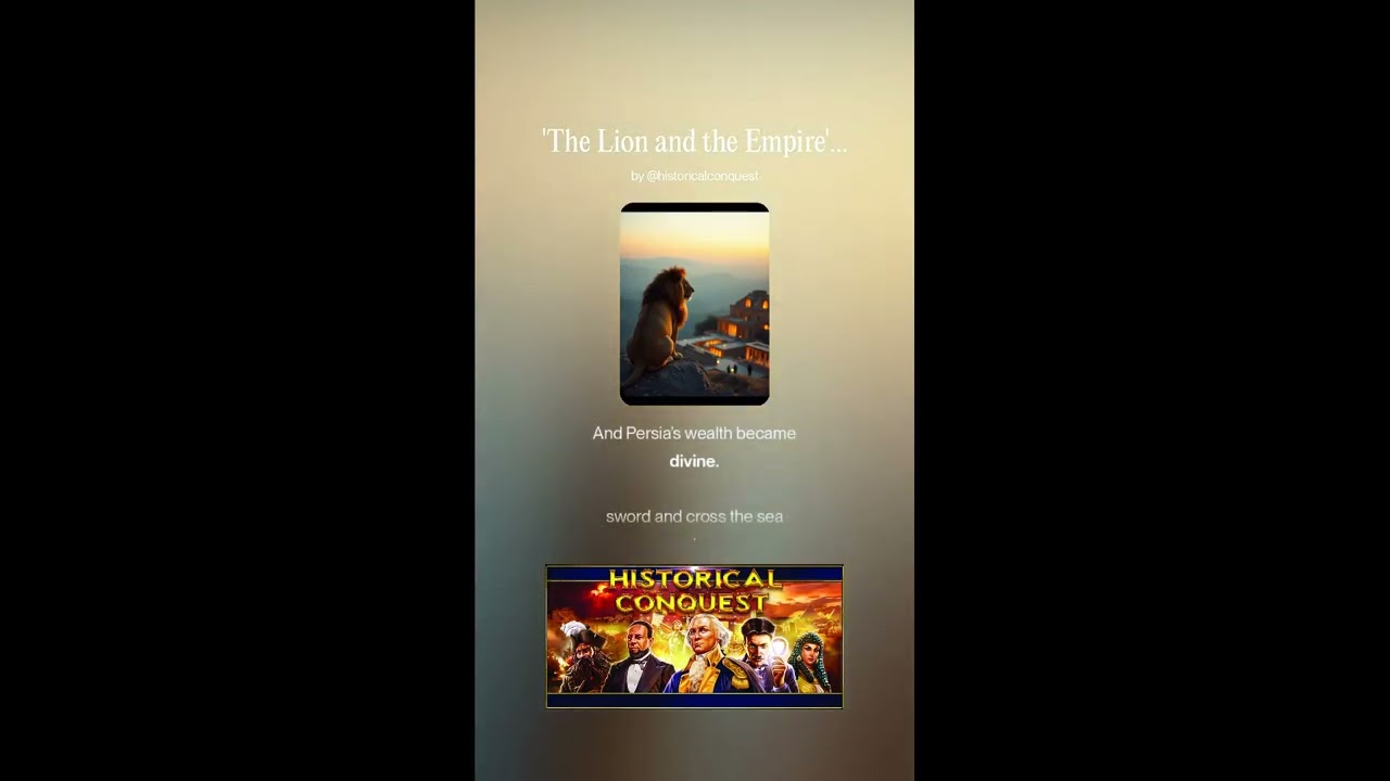'The Lion and the Empire' (The Story of Alexander the Great Conquering the Persian Empire)