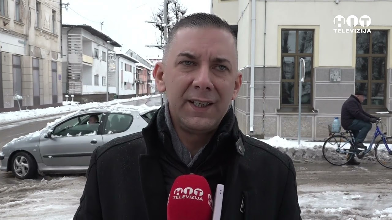 &Scaron;amac - Uloženi napori u či&scaron;ćenju snijega - Hit Televizija Brčko