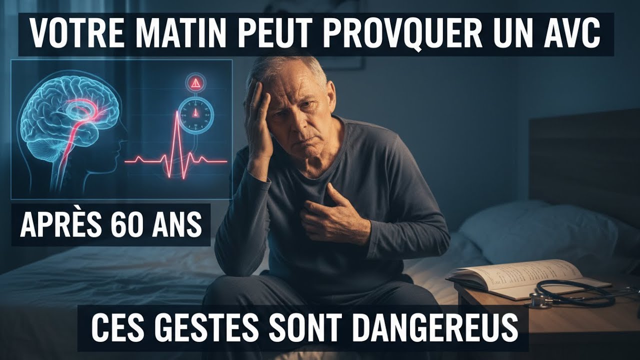 CETTE habitude DANGEREUSE du matin triple votre risque d’AVC après 60 ans : NEUROLOGUES CHOQUé