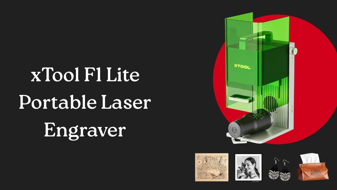 Compact Laser Engraver for Wood and Acrylic | xTool F1 Lite Short Review