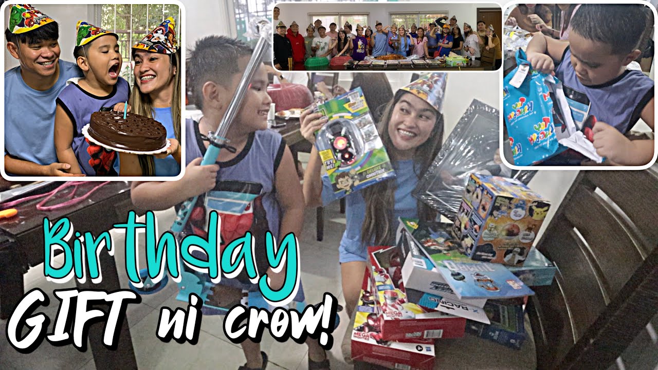 DAMING  GIFT NG BRUSKO FAMILY KAY ANDRAKE!(BIRTHDAY CELEBRATION )