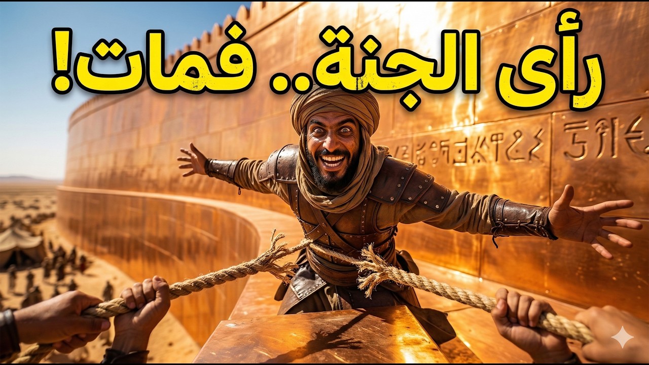 ٍانقسم جسده لنصفين! السر المرعب لما رآه هذا الرجل فوق أسوار مدينة النحاس