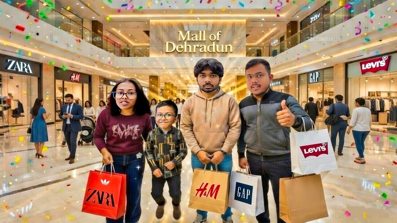 Journey To Most Expensive Mall in Uttrakhand! *The Mall of Dehradun*