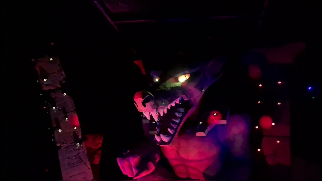 Tomb Blaster POV at Chessington World of Adventures