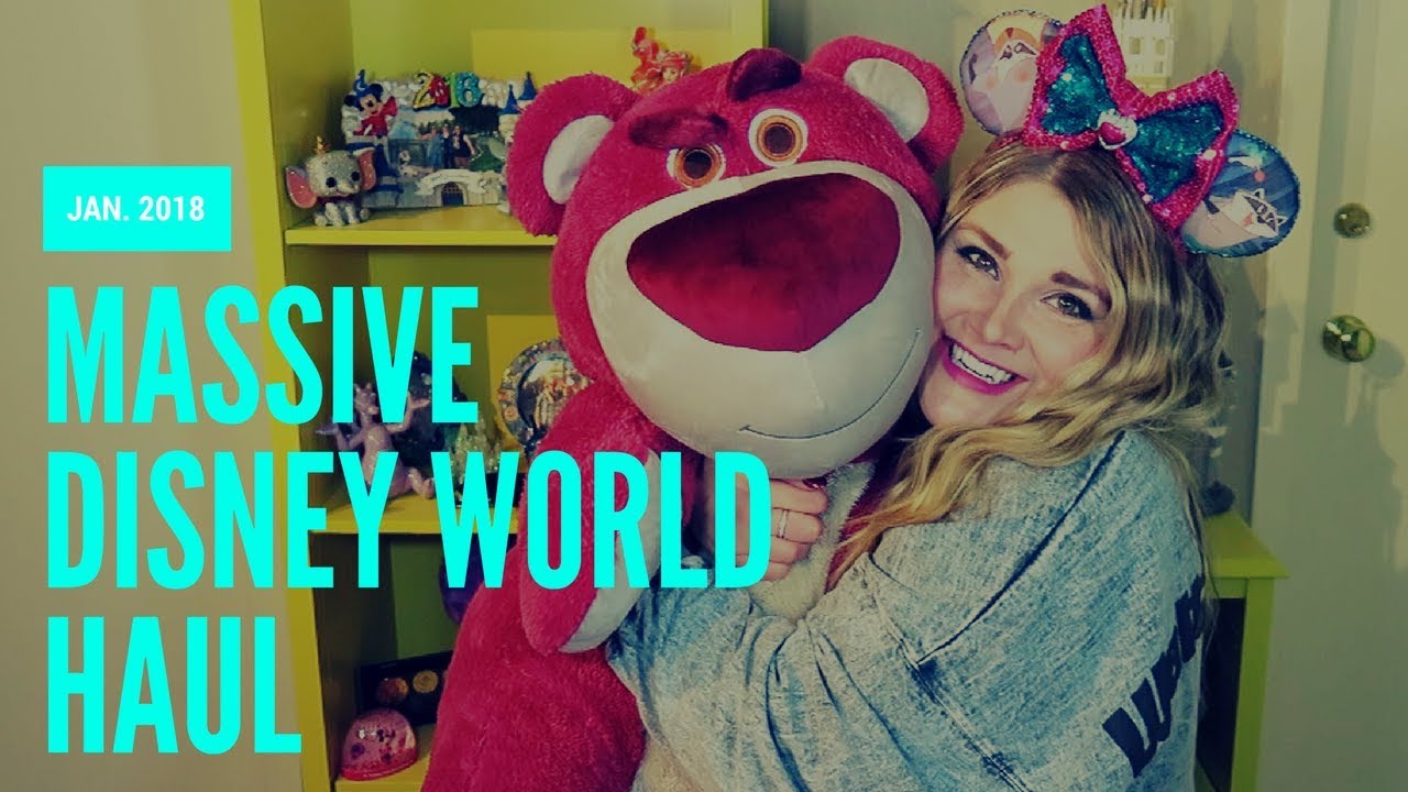 MASSIVE DISNEY WORLD HAUL!!! January 2018