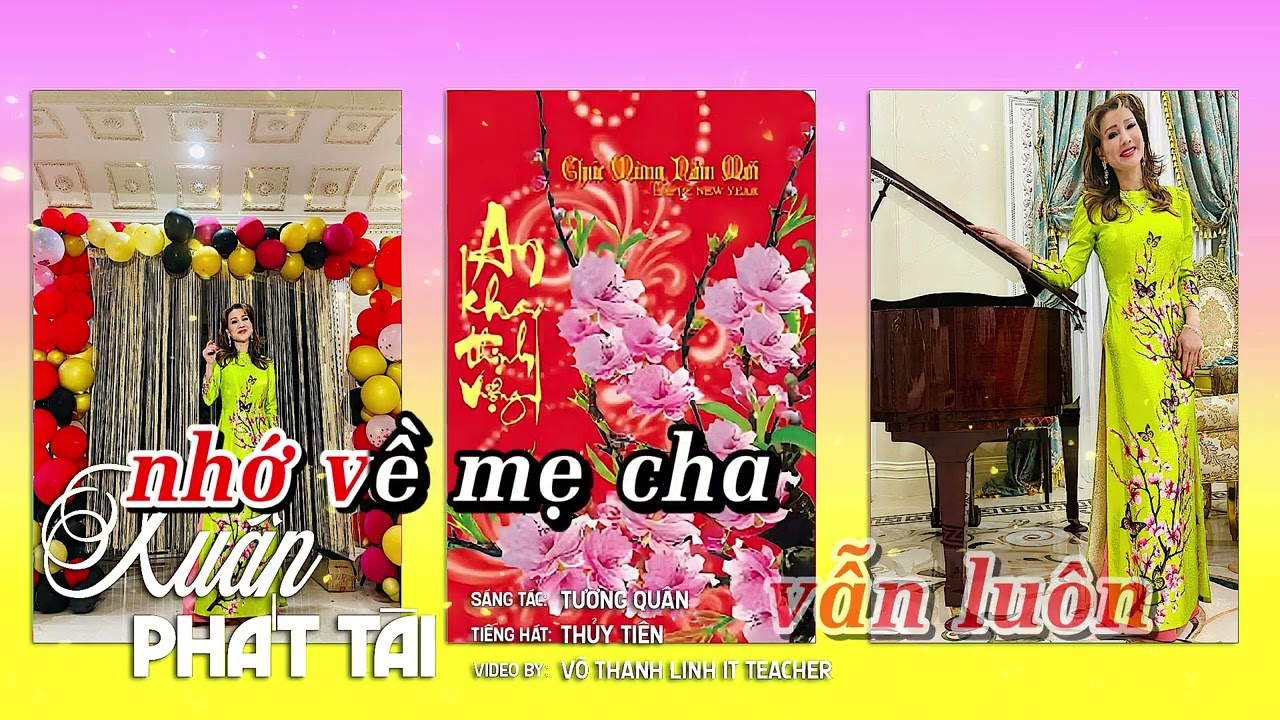 Xuân Phát Tài – Thủy Tiên Karaoke | Nhạc Xuân Sôi Động | Có Bè