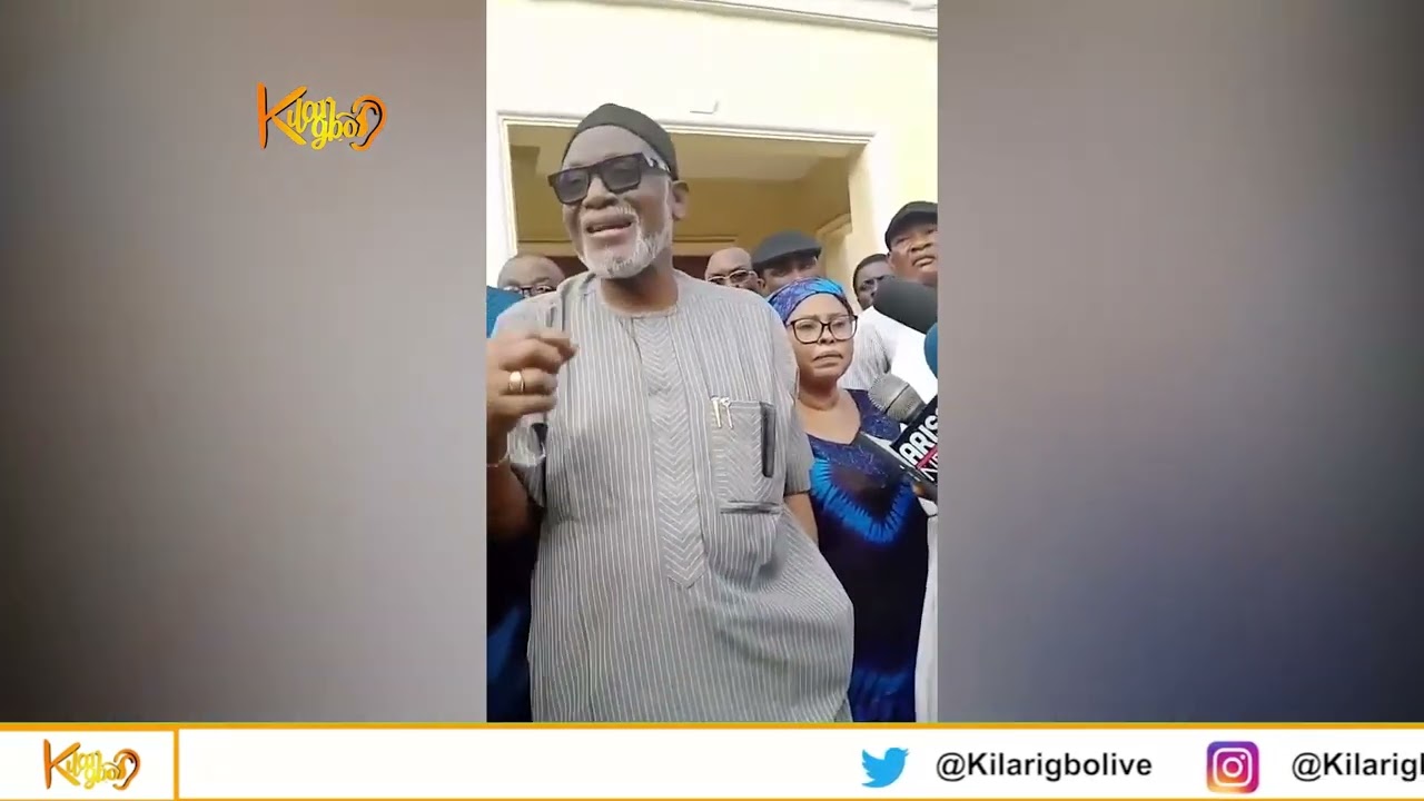 Owo Church Attack: Over 50 killed; I'll make them pay — Akeredolu