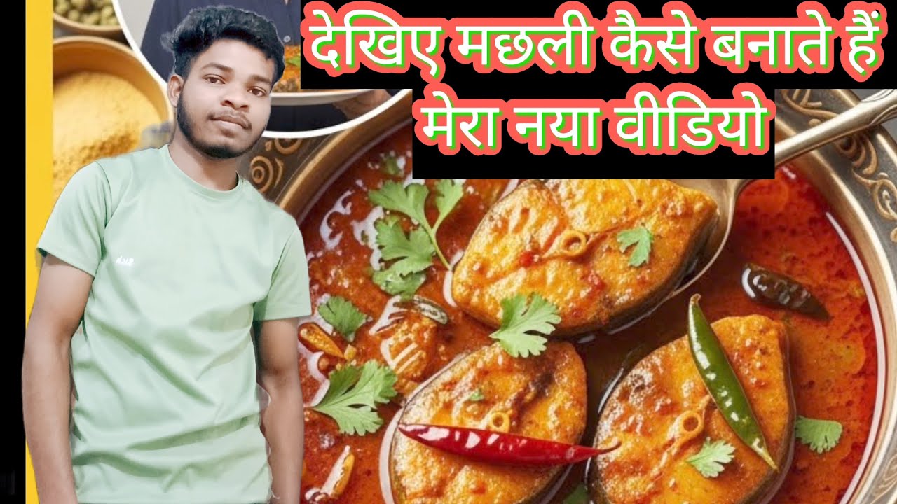 My new video fish recipe Indian cooking!!