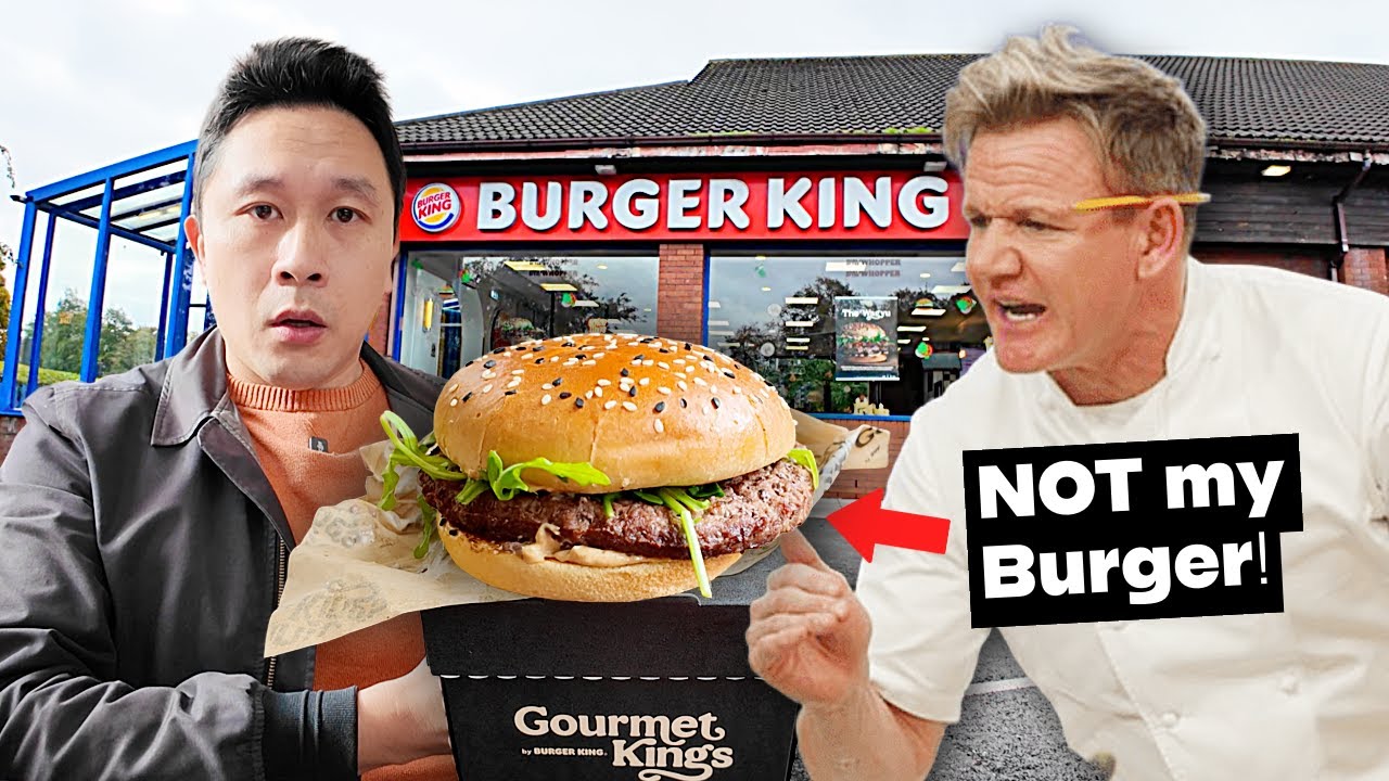 Я оставляю отзыв о НОВОМ бургере Gordon Ramsay Wagyu от Burger King!