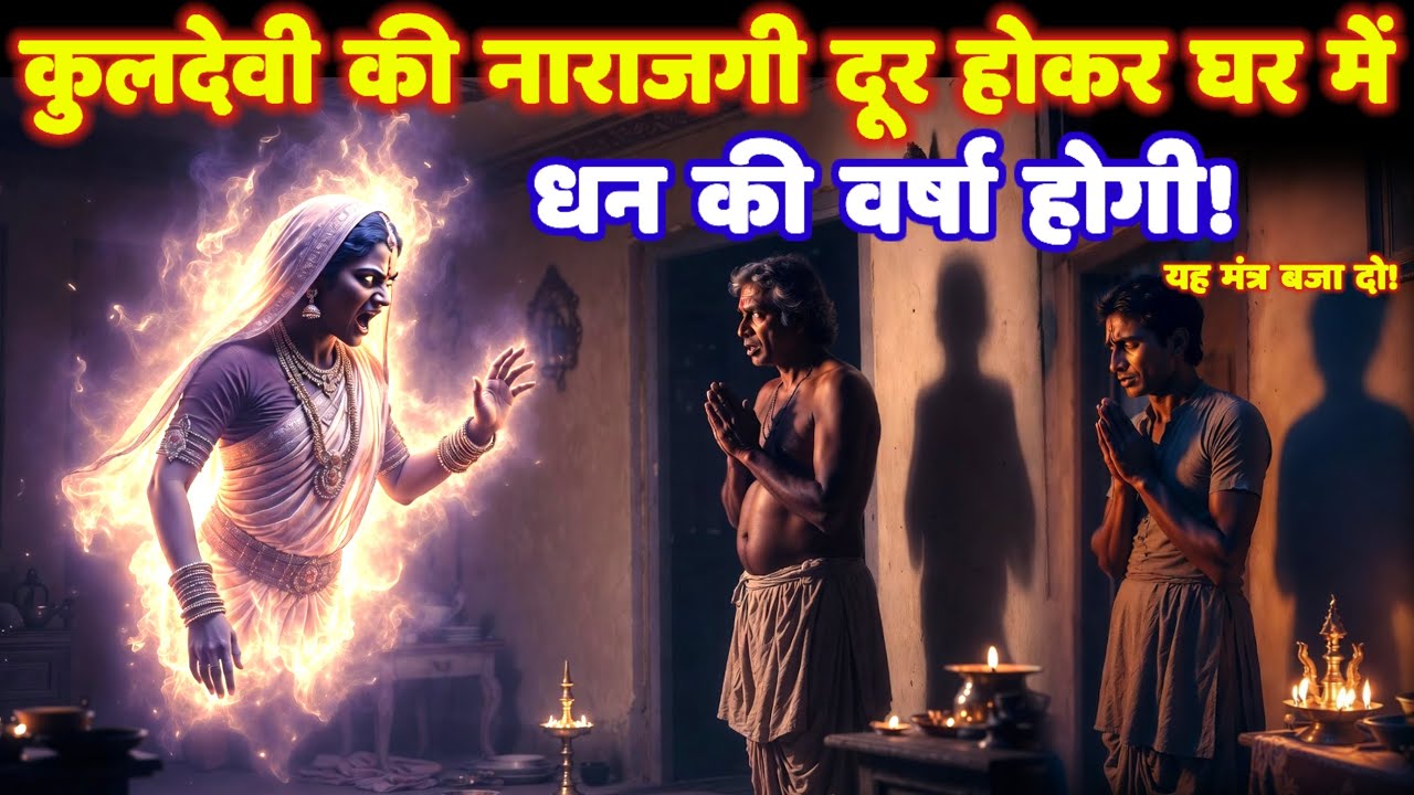 नाराज कुलदेवी को यह मंत्र बजाकर मना लो! घर में धन दौलत की वर्षा होगी! Dhan Prapti Mantra