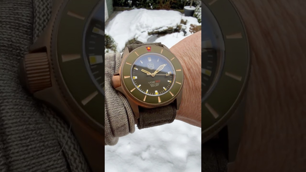 Limited Kampfschwimmer 18/20 Bronze 🤿 Vintage VDB 😍 #watchdavid #watches #divewatch