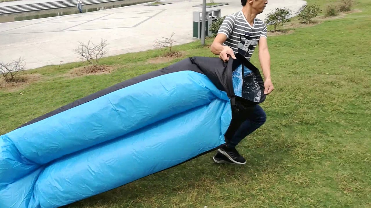 how to inflate BFULL Inflatable Lounger