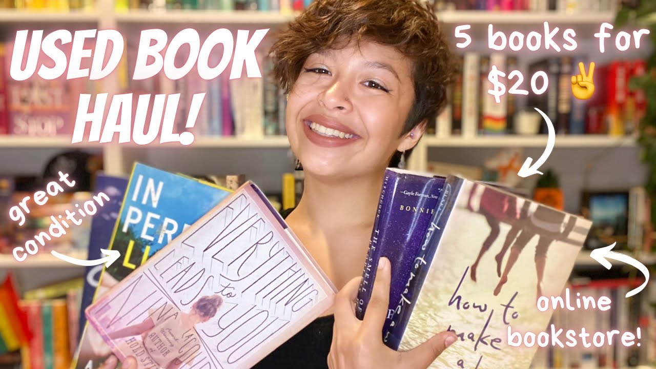 USED BOOK HAUL | 5 great condition books for $20 😎