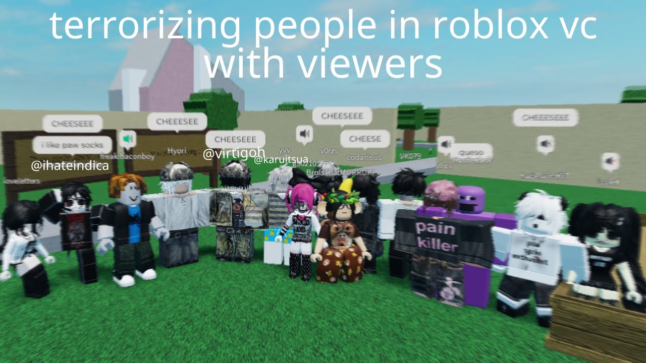 terrorizing people in roblox vc (ft. viewers)