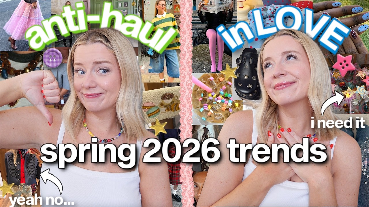 spring 2026 trends i WON'T be buying or wearing (ANTI-HAUL) 🚫 and ones i really LOVE!