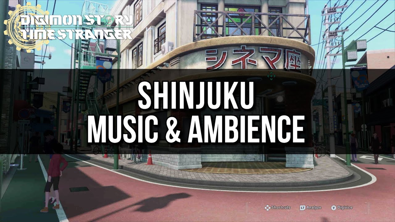 Digimon Story: Time Stranger Ambience - Music of Shinjuku City Streets