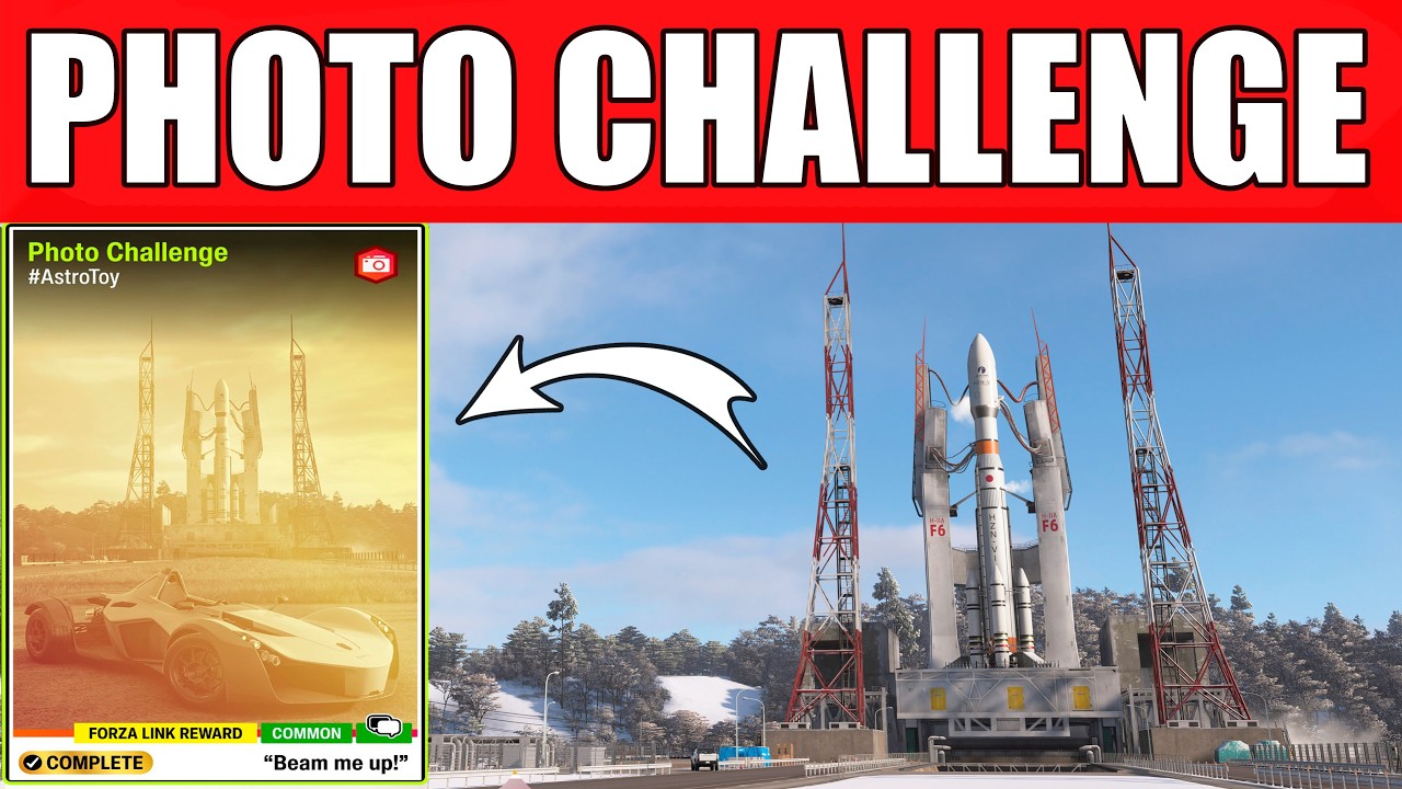 Forza Horizon 6 Photo Challenge #AstroToy - Space Port Location (Spring Festival Playlist)