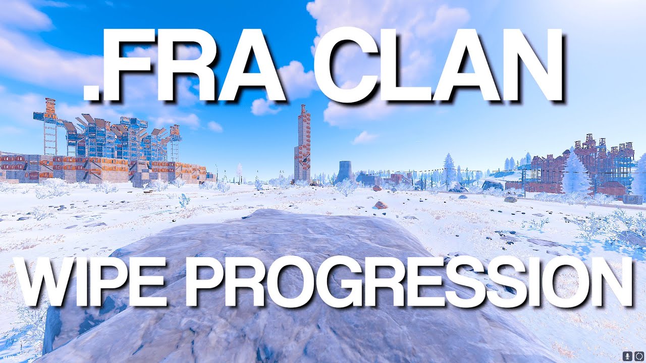 How we shot 2500 ROCKETS in 4 days - FRA clan wipe progression on Atlas 2x Monthly