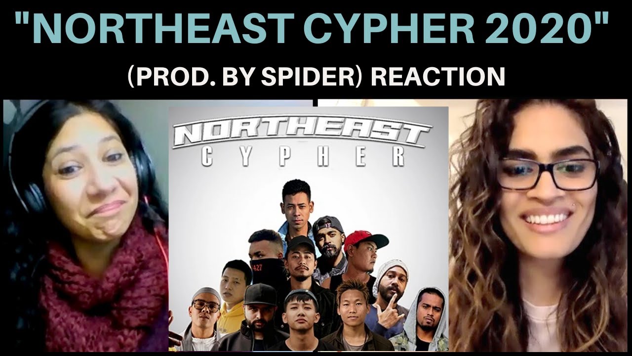 Реакция на Northeast Cypher 2020!! || Индийский хип-хоп Cypher | Продюсер SPIDER