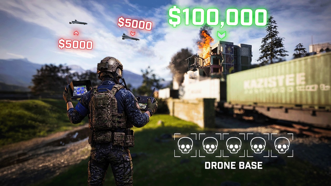 Making A Secret Drone Base In WARDOGS